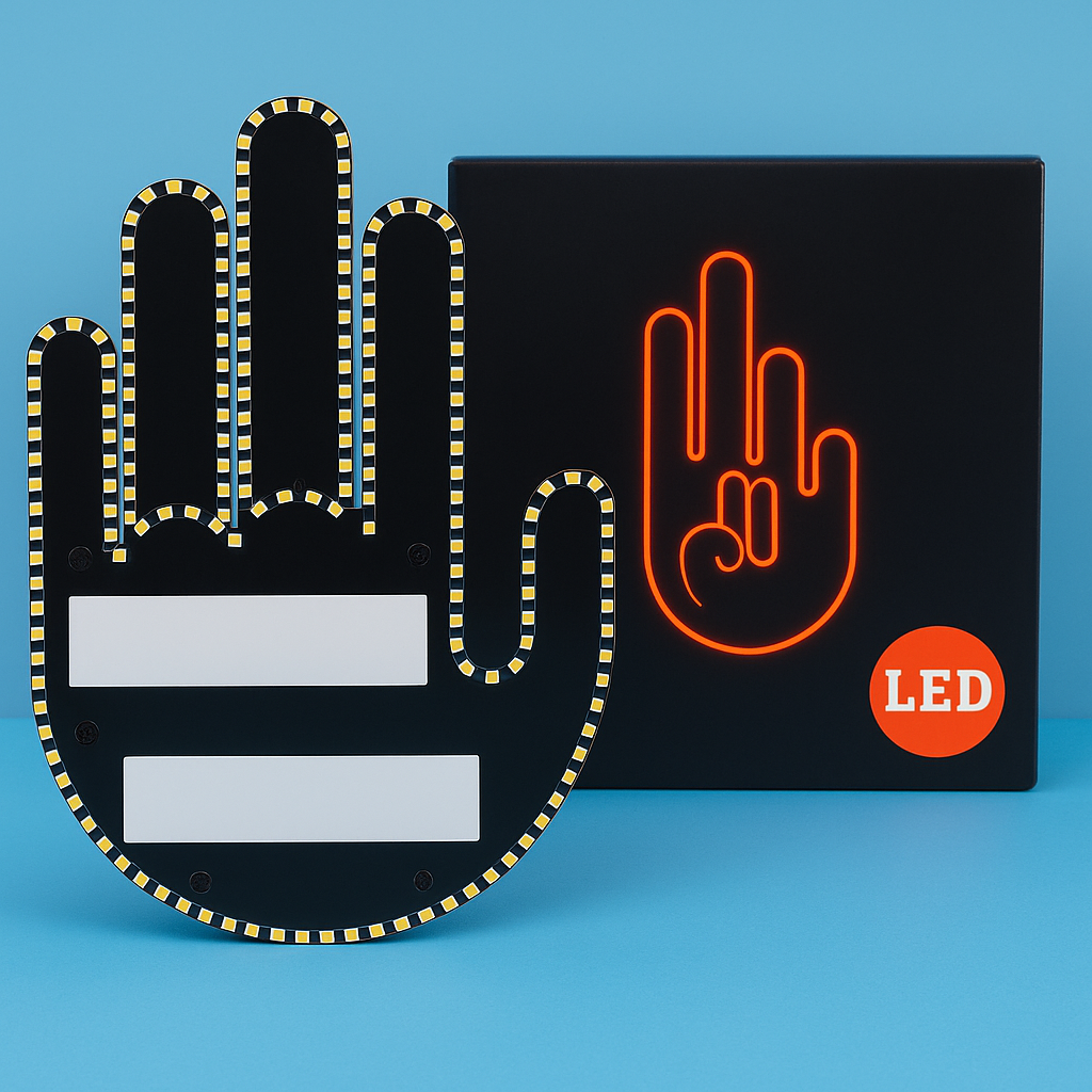 Mano Led emergencia para auto