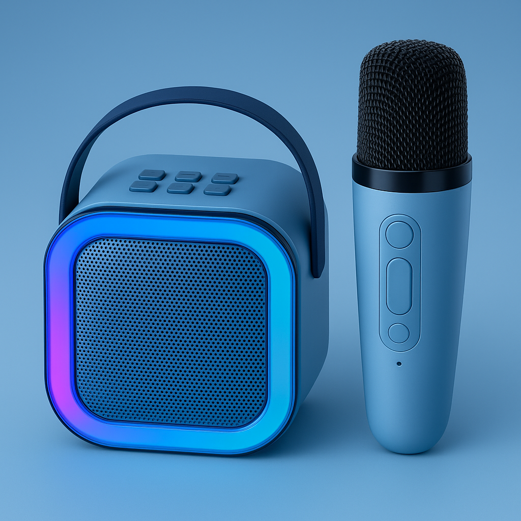 Parlante Karaoke con micrófono inalámbrico