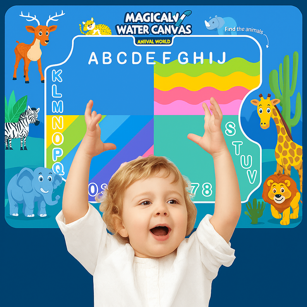 Tapete mágico para pintar niños