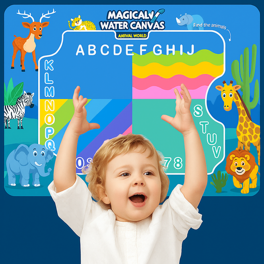 Tapete mágico para pintar niños