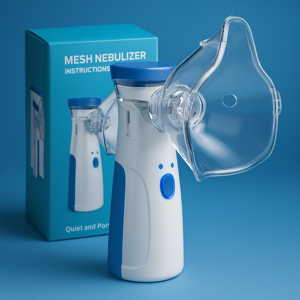 Nebulizador portátil niños adultos